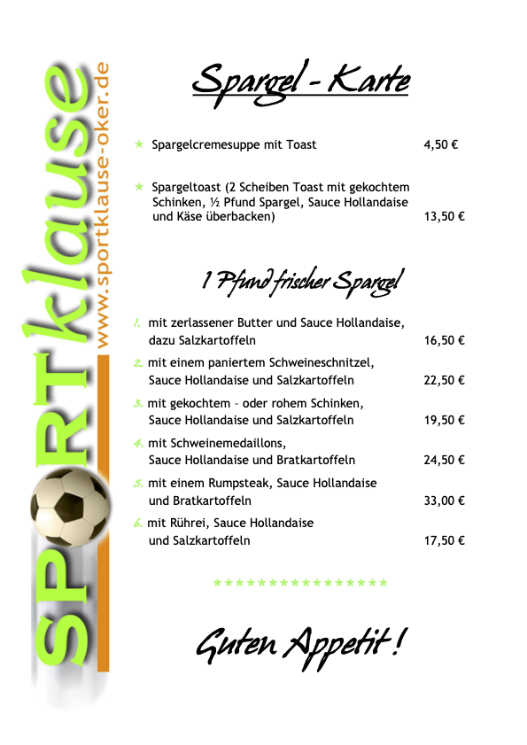 Spargelkarte 2025