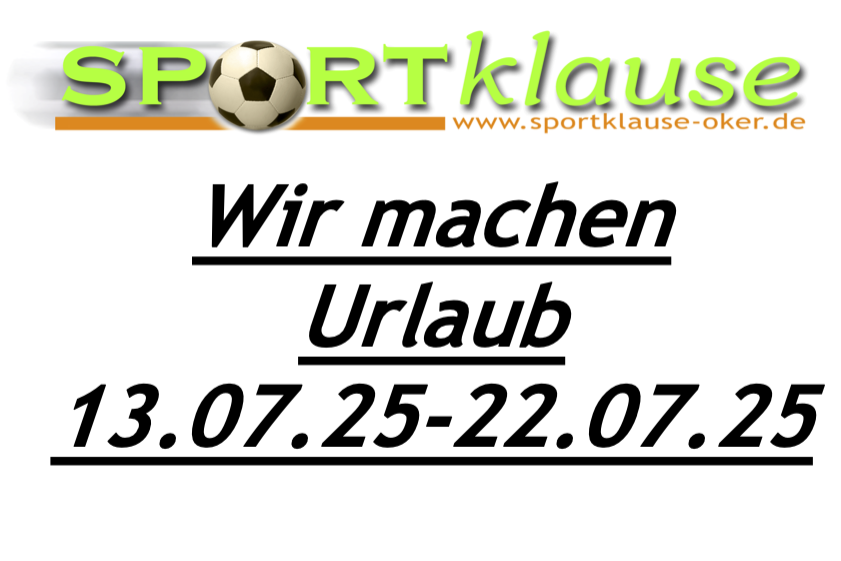 Urlaubsschild